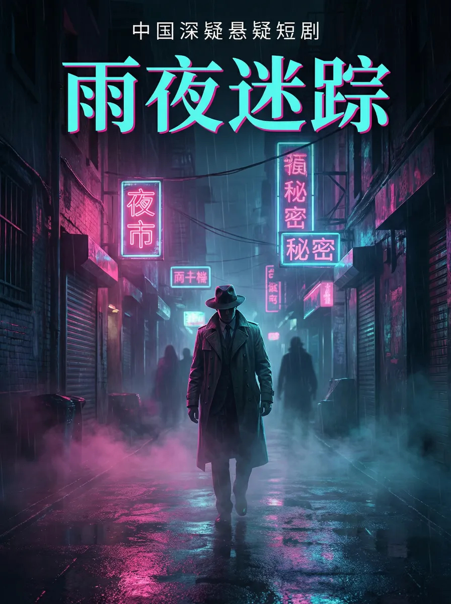 香蕉视频污 悬疑追踪短剧 - 雨夜迷踪海报